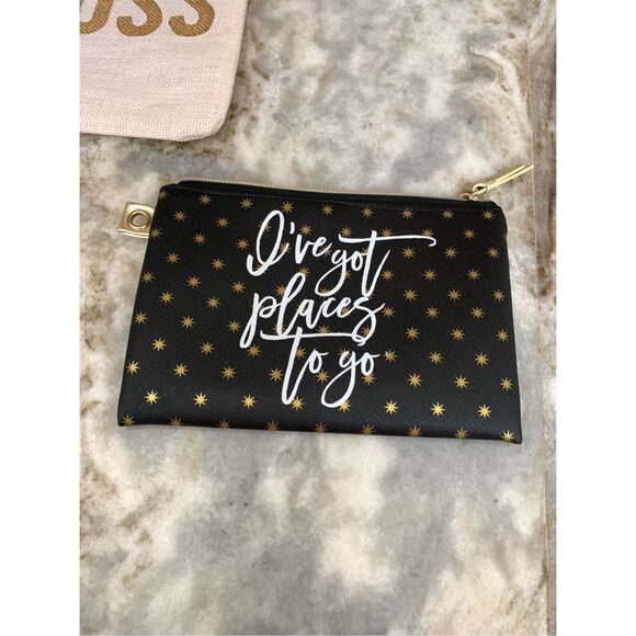 Makeup Bags Two Sizes #mud pie #dabney lee - Picture 5 of 7